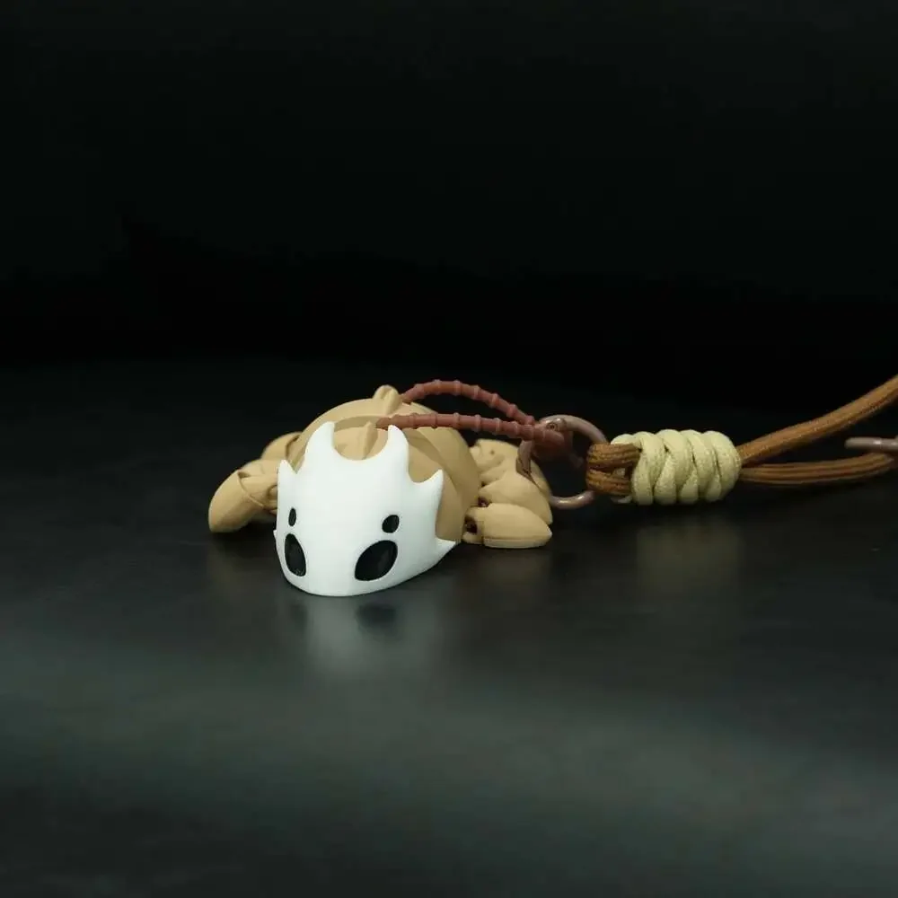 Hollow Knight Silksong Bell Beast Keychain 3D Printed PLA Articulated Figure 127